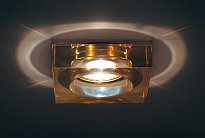 Встраиваемый светильник Donolux DL132CH/Shampagne gold DL132