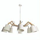Подвесная люстра Arte Lamp A5700LM-8WH PINOCCIO