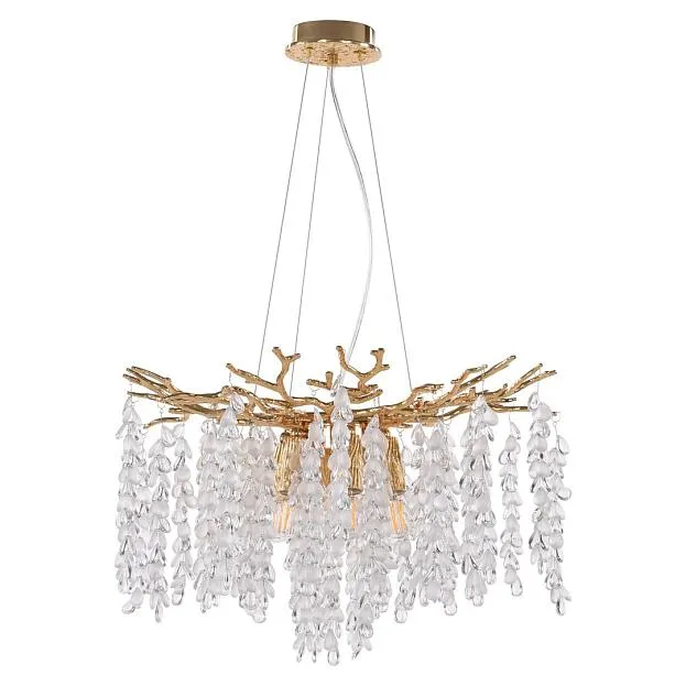 Люстра Arte Milano 230110.480.6.E14.H GD Веточка