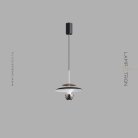 Подвесной светильник BERTIL Цвет Черный. Теплый свет Lampatron bertil-black-warm 7393-20417