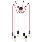 Светильник Подвесной Arte Lamp A4322SP-6RD BENDER