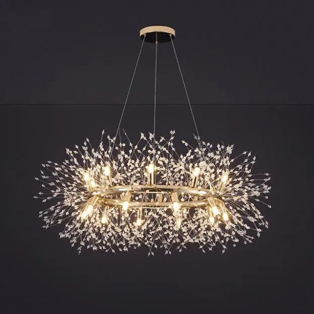 Подвесная люстра ROSALIA RING D100 ImperiumLoft 231587-23 rosalia-ring01