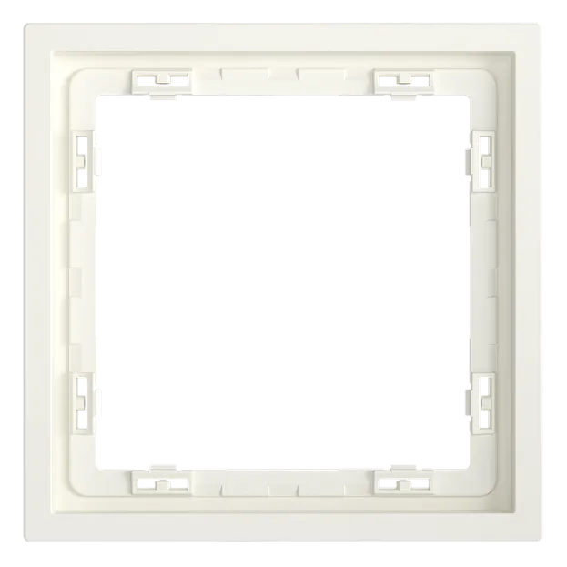 Рамка пластиковая на 1 пост, (хлопок) Voltum VLS100113 S70