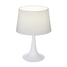 Настольная лампа Ideal Lux 110530 LONDON TL1 SMALL BIANCO