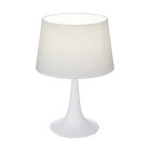 Настольная лампа Ideal Lux 110530 LONDON TL1 SMALL BIANCO