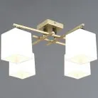 Потолочная люстра ILLUMICO IL0617-4CSQ-25 GD NAPLES