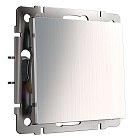 Выключатель одноклавишный Werkel W1112002 (глянцевый никель) a051092