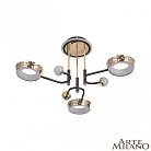 Потолочная люстра Arte Milano 273210/6 BK/GD Ferrara-73210
