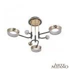 Потолочная люстра Arte Milano 273210/6 BK/GD Ferrara-73210