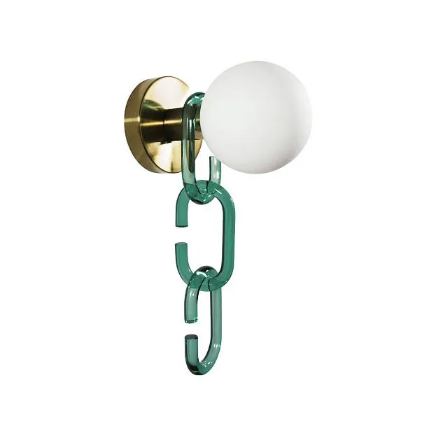 Бра Loft IT 10128W Green Chain