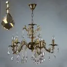 Подвесная люстра Ambiente 2118/5 PB Honey Leaf