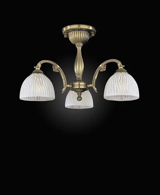 Люстра Reccagni Angelo PL 5670/3 silver 5650 Люстра Reccagni Angelo PL 5670/3 silver 5650