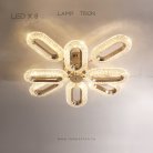 Потолочная люстра KEZIA CH B 8 ламп Lampatron kezia-ch-b-8 5544-14336