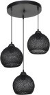 Подвесной светильник TopLight TL1612R-03BK Lizbeth