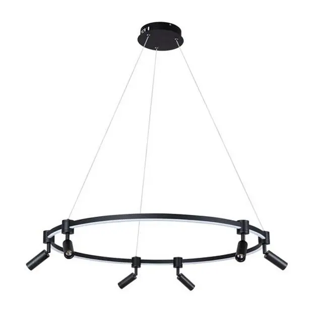 Подвесной светильник Arte Lamp A2186SP-1BK Ring Подвесной светильник Arte Lamp A2186SP-1BK Ring