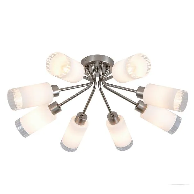 Потолочный светильник 150004/8C E14*40W Nickel Escada ES0000043