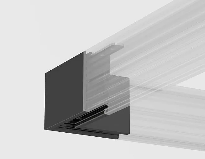 Коннектор шинопровода угловой 80*80 Ambrella light GL1961 TRACK SYSTEM