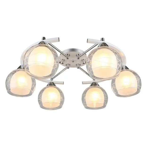 Люстра потолочная Omnilux OML-28313-06 Saragossa Люстра потолочная Omnilux OML-28313-06 Saragossa