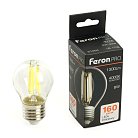 Лампа светодиодная Шарик E27 1300LM 8W 175-265V 4000K Feron 51254 LB-1708