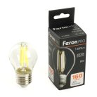 Лампа светодиодная Шарик E27 1300LM 8W 175-265V 4000K Feron 51254 LB-1708