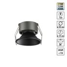 Светильник встраиваемый с переключателем цв. температуры IP20 LED 7W 220-240V Novotech 359849 NOVA