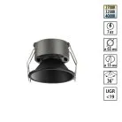 Светильник встраиваемый с переключателем цв. температуры IP20 LED 7W 220-240V Novotech 359849 NOVA