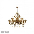 Подвесная люстра iLamp 81069-8+4 BR Asia