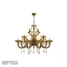 Подвесная люстра iLamp 81069-8+4 BR Asia