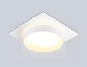 Встраиваемый светильник Ambrella light TN6709 WH белый IP44 GX53 max 15W 105*105*45