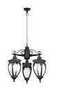 Уличный светильник подвесной Oasis Light 86270/3 02 Bl VERONA