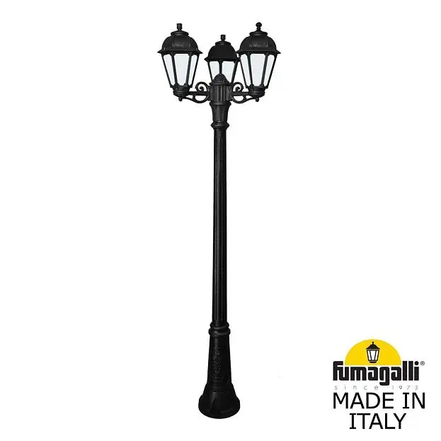 Светильник уличный FUMAGALLI GIGI BISSO/SABA 3L K22.156.S30.AYE27 (K22.156.S30.AYF1R) Светильник уличный FUMAGALLI GIGI BISSO/SABA 3L K22.156.S30.AYE27 (K22.156.S30.AYF1R)