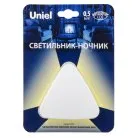 Ночник Uniel DTL-320 Треугольник/White/Sensor