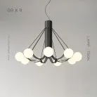 Люстра LUDEN 9 ламп Lampatron 7661-21451