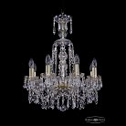Люстра хрустальная Bohemia 1403/8/160/XL-60 G