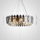 Кольцевые люстры и светильники LAURETA Lampatron 4495-11404