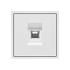 Розетка компьютерная одиночная LeDron CAT 6 (DATA) White