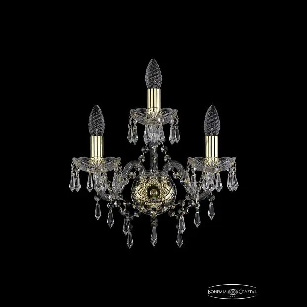 Бра хрустальный Bohemia 1403B/2+1/141 G Бра хрустальный Bohemia 1403B/2+1/141 G