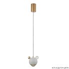 Подвесной светодиодный светильник Crystal Lux Amigo SP Led White
