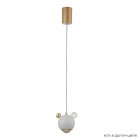 Подвесной светодиодный светильник Crystal Lux Amigo SP Led White
