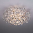 Потолочная люстра Eurosvet 16017/6 белый с серебром Strotskis Charm 00000078615