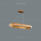 Кольцевые люстры и светильники ADELISA Размер D Lampatron 3869-9667