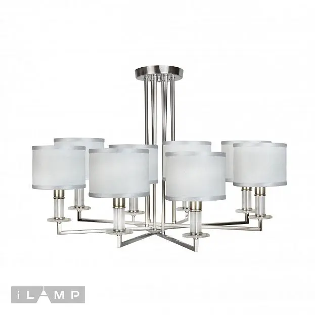 Потолочная люстра iLamp 61240/8 nic Domino