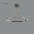 Кольцевые люстры и светильники VISIT Размер M Lampatron 5739-15026