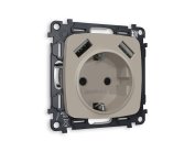 Комплект механизма электрической розетки Ambrella Volt MO369010 QUANT