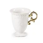 Чашка Seletti 09865 I-Wares Gold I-Mug