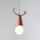 Подвесной Светильник Розовый ImperiumLoft 178109-26 Deer-One01