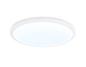 Потолочный светодиодный светильник белый IP44 42W 6400К D370*55 (Без ПДУ) Ambrella light FZ1231 WH