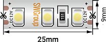 Светодиодная лента SWG SWG3120-24-9.6-WW-66-M SWG3120