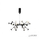Подвесная люстра iLedex X088301-100 BK Inefable