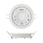 Точечный светильник Uniel GX53/H2 WHITE 10 PROM